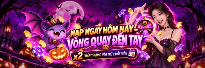TX88 [Sắp ra mắt] Halloween Ma Quái - Nạp Ngay, Nhận 200 Freespin Cực Khoái
